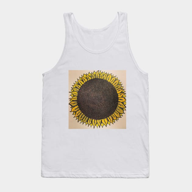 Sunflower Tank Top by sam_geller19